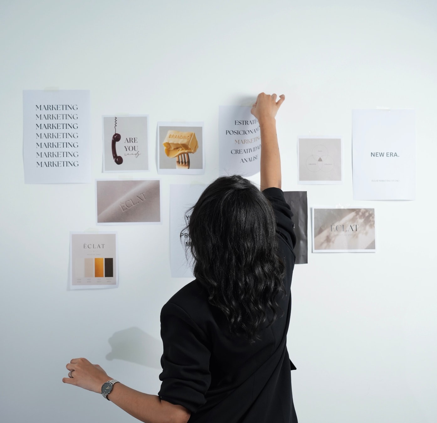 Éclat — marketing mood board
